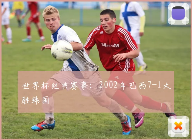 世界杯经典赛事：2002年巴西7-1大胜韩国