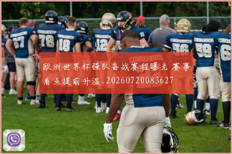 欧洲世界杯强队备战赛程曝光 赛事看点提前升温_20260720083627